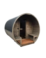 3M Sauna Barrel with terrace
