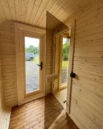 4M Cube Wide Sauna with Relax Room - Image 4