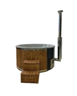 Integrated XL Fiberglass Hot Tub