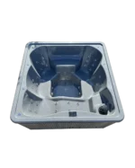3D Granite QUADRO SPA LOUNGE. Electric hot tub with hydromassage